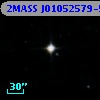 2MASS J01052579-5629320