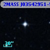 2MASS J03542951-5511317