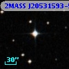 2MASS J20531593-5649134