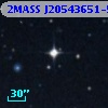 2MASS J20543651-5816296
