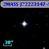 2MASS J22223147-5706165