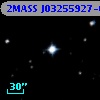 2MASS J03255927-6225130
