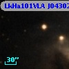 LkHa101VLA J043024.78+351757.7