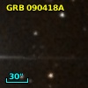 GRB 090418A