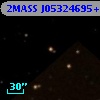 2MASS J05324695+1239448