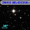 2MASS J05433350+0916557
