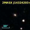 2MASX J14324203+5442335