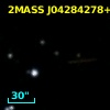 2MASS J04284278+1711499