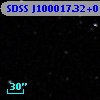SDSS J100017.32+012948.7
