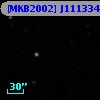 [MKB2002] J111334.85+133604.3