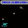 2MASS J14081380+5542371