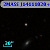2MASS J14111020+5457560