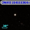 2MASS J14111364+5430384