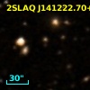 2SLAQ J141222.70+000406.7