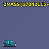2MASS J17042115+2433409