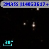 2MASS J14053617+5556387