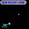 QSO B1316+580