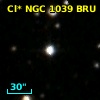 Cl* NGC 1039    BRU     189