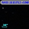 NVSS J115752+590555