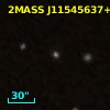 2MASS J11545637+6136534
