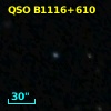 QSO B1116+610