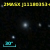 2MASX J11180353+5844495