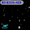 B3 0254+419