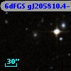 6dFGS gJ205810.4-185550