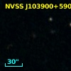 NVSS J103900+590548