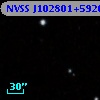 NVSS J102801+592630