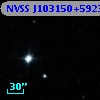 NVSS J103150+592317