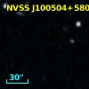 NVSS J100504+580546