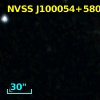 NVSS J100054+580526