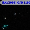 [RKV2003] QSO J1001+5553B abs 1.3908