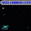 NVSS J100043+575803