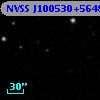 NVSS J100530+564829