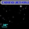 CXOSEXSI J025438.5+414529