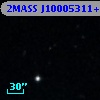 2MASS J10005311+2943345