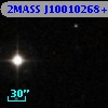 2MASS J10010268+0440526