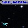 2MASS J10083650+4904209