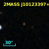 2MASS J10123397+3258266