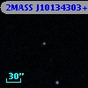 2MASS J10134303+4905321