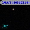 2MASS J10310314+5624035