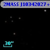 2MASS J10342027+0719581