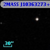 2MASS J10363273+0942218