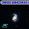 2MASS J10421813-0022136