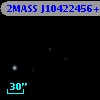 2MASS J10422456+3209464