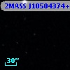 2MASS J10504374+4808048