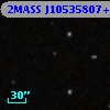 2MASS J10535807+3349401
