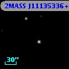 2MASS J11135336+0726408